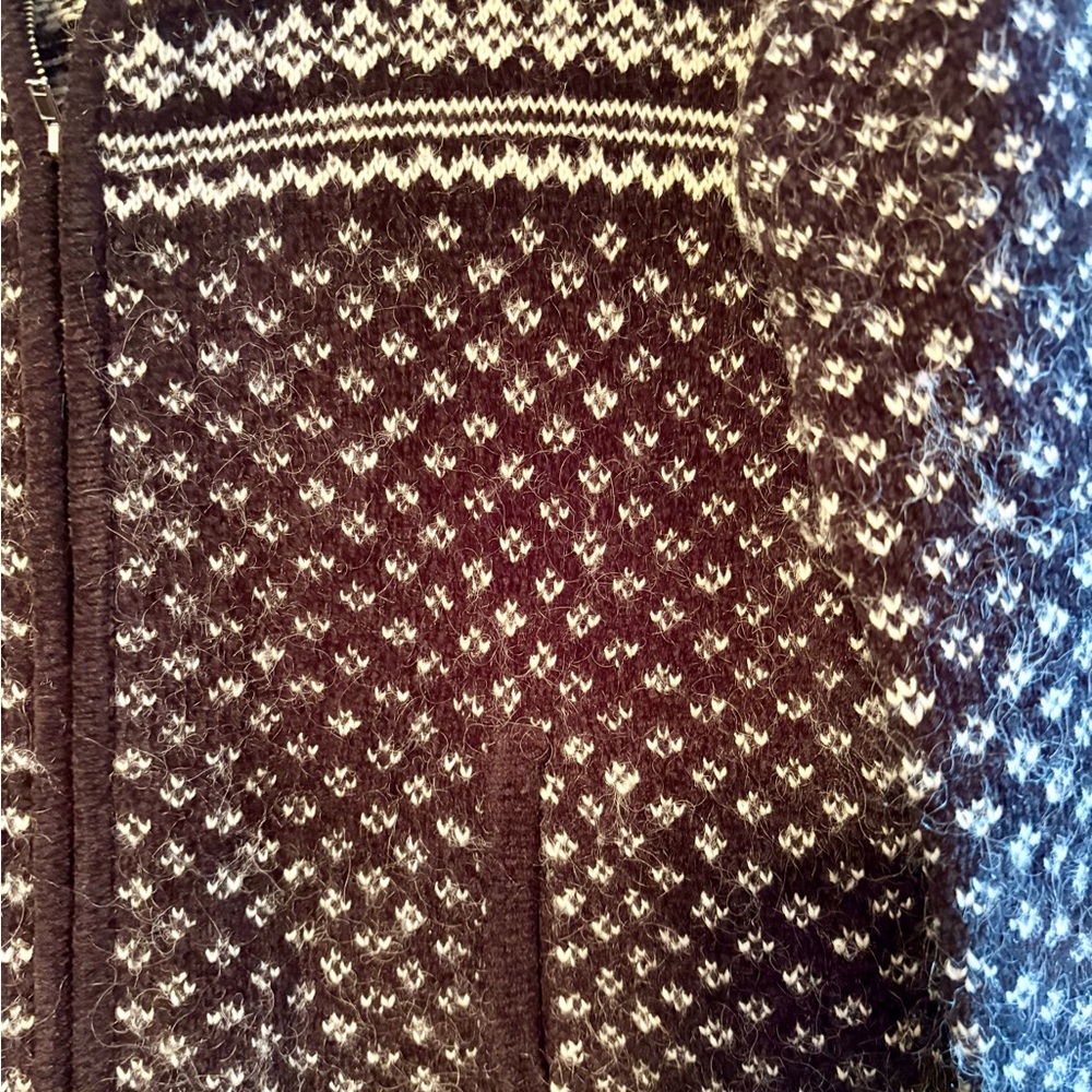 Adorable Jones New York Sport wool-blend, zip up cardigan with pockets - Picture 6 of 8